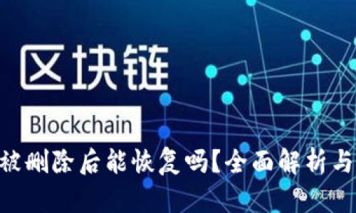 Tokenim被删除后能恢复吗？全面解析与解决方案
