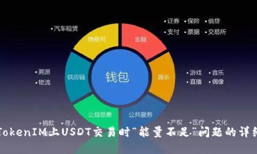 解决TokenIM上USDT交易时“能量不足”问题的详细指南