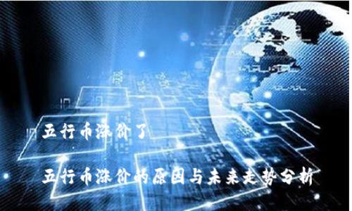 五行币涨价了

五行币涨价的原因与未来走势分析