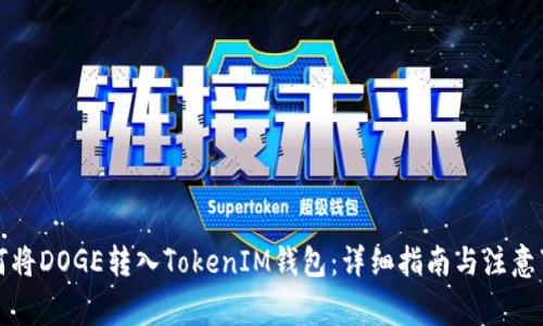 如何将DOGE转入TokenIM钱包：详细指南与注意事项