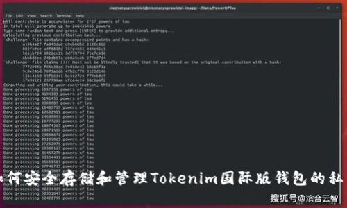 如何安全存储和管理Tokenim国际版钱包的私钥