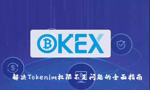  解决Tokenim权限不足问题的全面指南