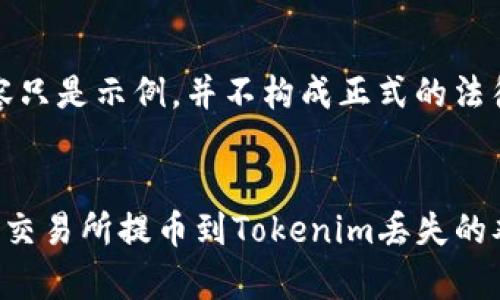 注意：以下内容只是示例，并不构成正式的法律或财务建议。


如何有效解决交易所提币到Tokenim丢失的难题